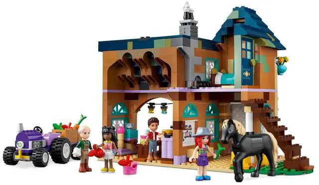 Alt view image 3 of 5 - international version Friends Series 41721 Organic Farm Number of parts 826 Suitable for age 7+ toy building blocks