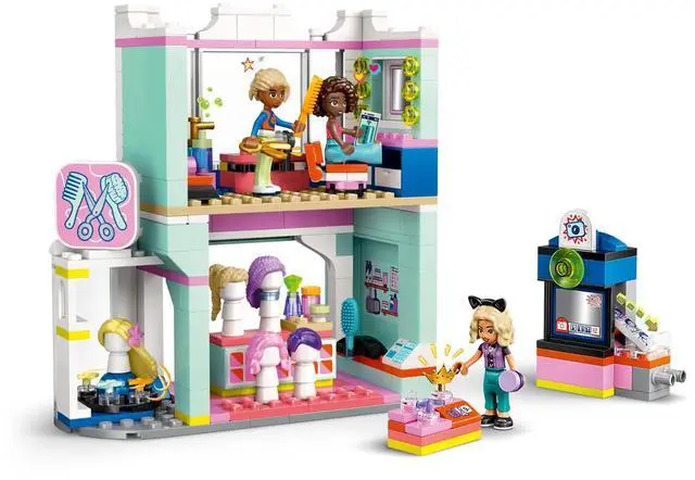 Alt view image 3 of 5 - international version Friends Series 42662 Hair Salon and Accessories Store Number of parts 347 Suitable for age 7+ toy building blocks