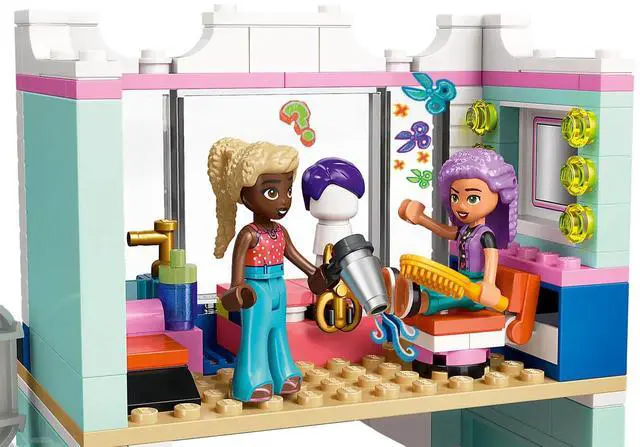 Alt view image 4 of 5 - international version Friends Series 42662 Hair Salon and Accessories Store Number of parts 347 Suitable for age 7+ toy building blocks