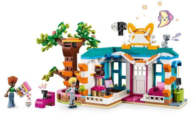 Alt view image 3 of 5 - international version Friends Series 41742 Cat Hotel Number of parts 445 Suitable for age 6+ toy building blocks