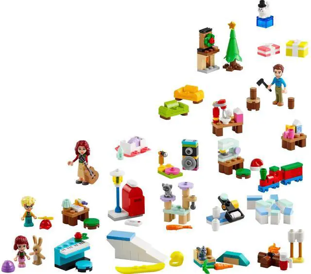 Alt view image 2 of 5 - international version Friends Series 42637 LEGO® Friends Advent Calendar 2024 Number of parts 272 Suitable for age 6+ toy building blocks