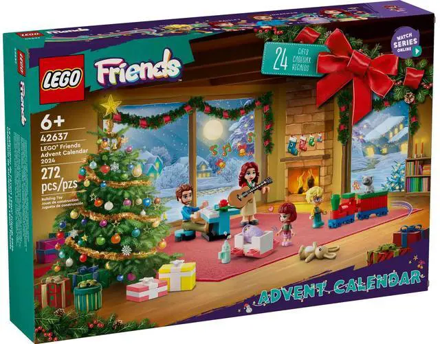 Main image of international version Friends Series 42637 LEGO® Friends Advent Calendar 2024 Number of parts 272 Suitable for age 6+ toy building blocks