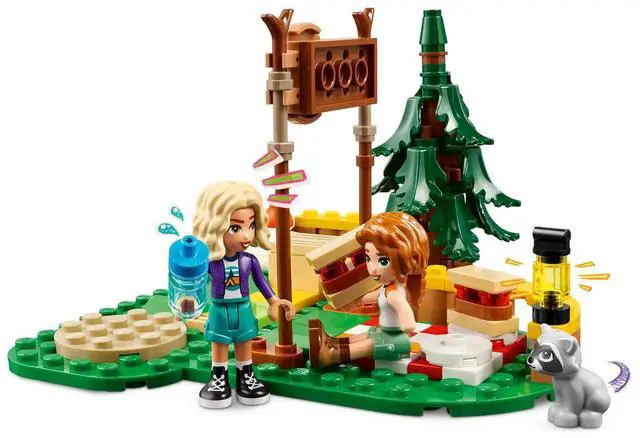 Alt view image 4 of 5 - international version Friends Series 42622 Adventure Camp Archery Range Number of parts 157 Suitable for age 6+ toy building blocks