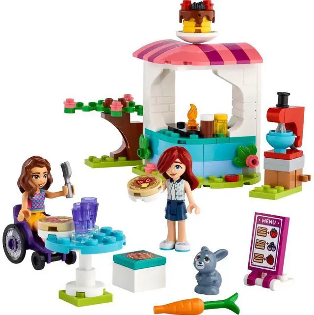 Main image of international version Friends Series 41753 Pancake Shop Number of parts 157 Suitable for age 6+ toy building blocks