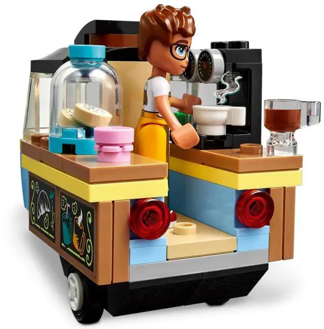 Alt view image 4 of 5 - international version Friends Series 42606 Mobile Bakery Food Cart Number of parts 125 Suitable for age 6+ toy building blocks