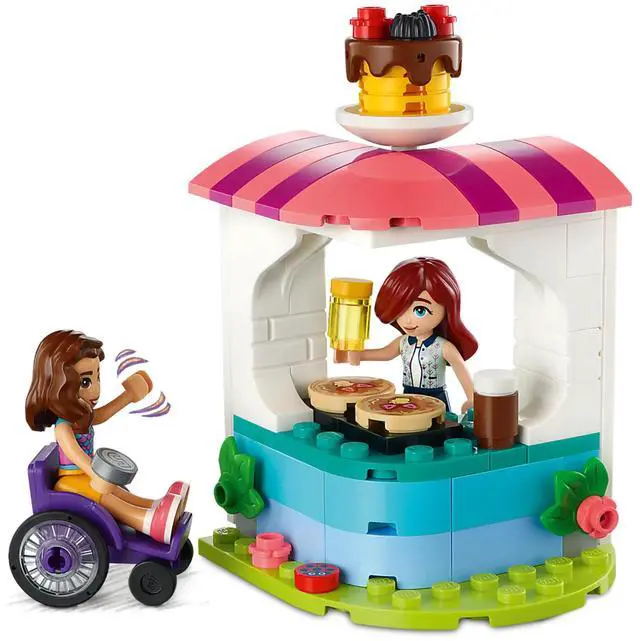 Alt view image 4 of 5 - international version Friends Series 41753 Pancake Shop Number of parts 157 Suitable for age 6+ toy building blocks
