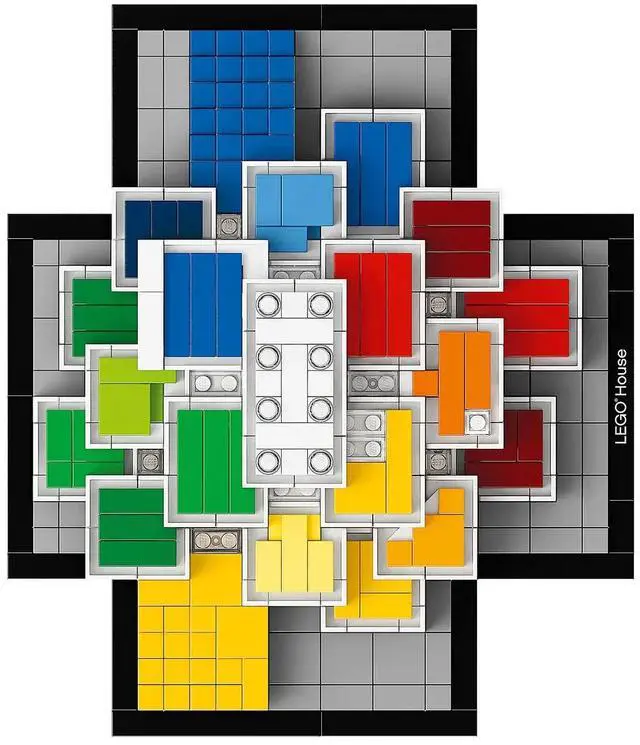 Alt view image 3 of 5 - international version Architecture Series 21037 LEGO House Number of parts 774 Suitable for age 12+ toy building blocks