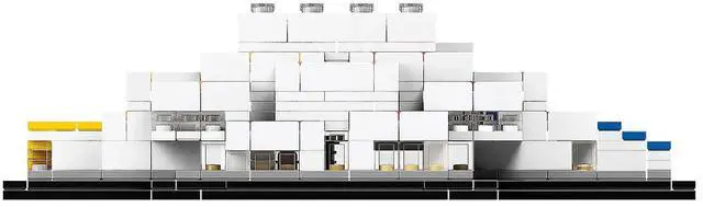Alt view image 5 of 5 - international version Architecture Series 21037 LEGO House Number of parts 774 Suitable for age 12+ toy building blocks