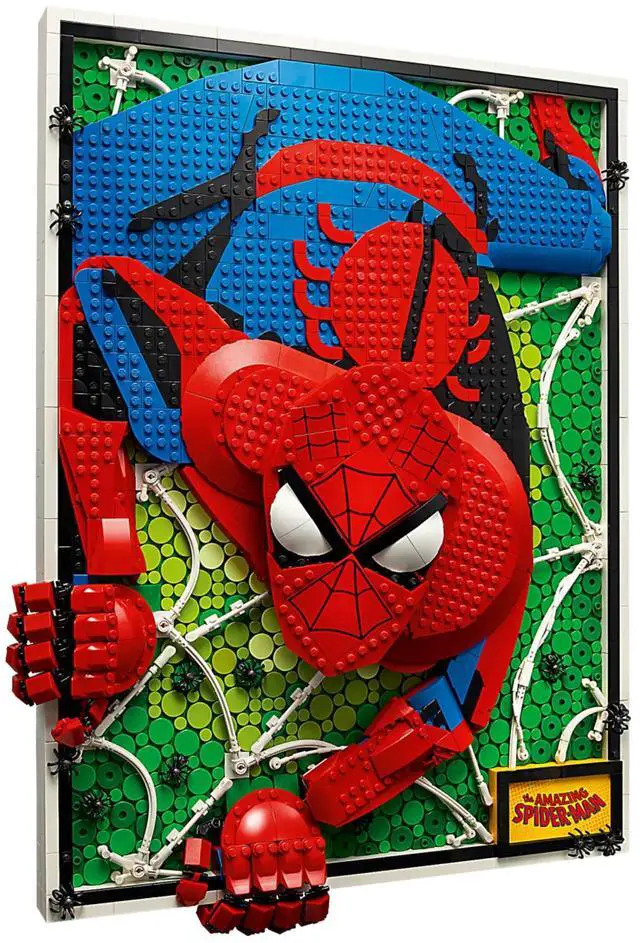 Alt view image 3 of 5 - international version art Series 31209 The Amazing Spider-Man Number of parts 2099 Suitable for age 18+ toy building blocks
