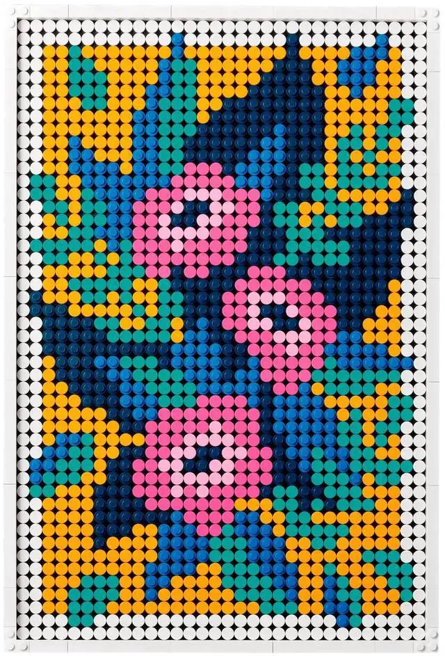 Alt view image 3 of 5 - international version art Series 31207 Floral Art Number of parts 2870 Suitable for age 18+ toy building blocks
