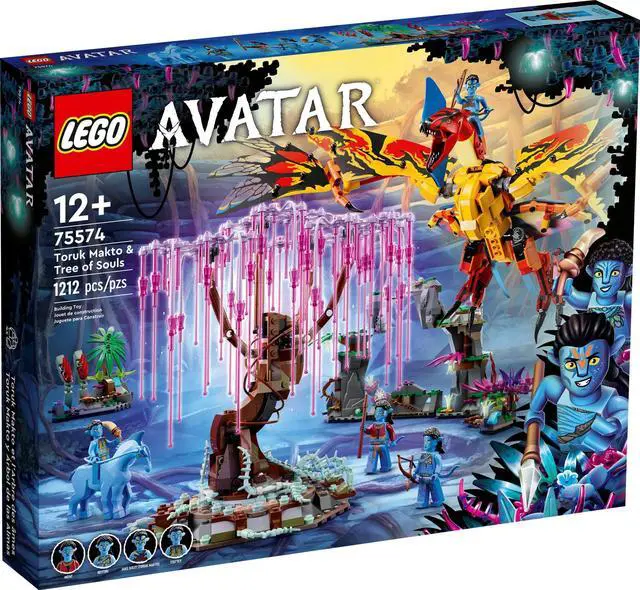 Alt view image 2 of 5 - international version Avatar Series 75574 Toruk Makto & Tree of Souls Number of parts 1212 Suitable for age 12+ toy building blocks