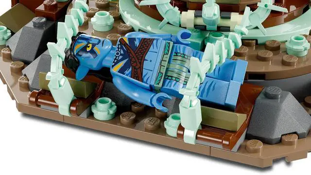 Alt view image 5 of 5 - international version Avatar Series 75574 Toruk Makto & Tree of Souls Number of parts 1212 Suitable for age 12+ toy building blocks