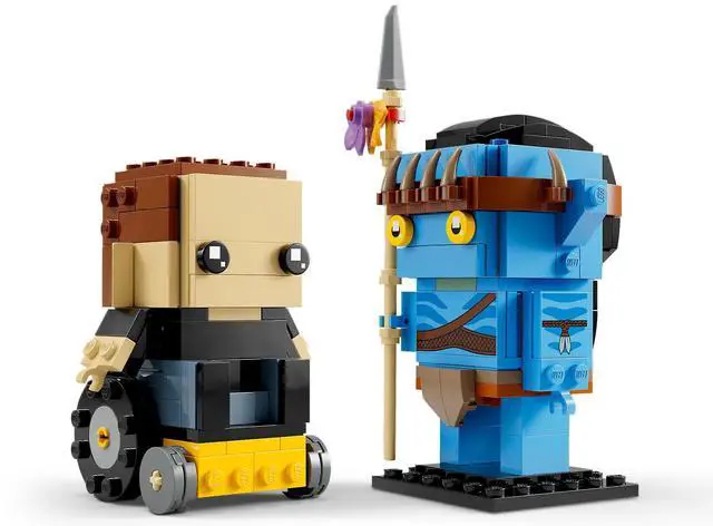 Alt view image 4 of 5 - international version Avatar Series 40554 Jake Sully & his Avatar Number of parts 246 Suitable for age 10+ toy building blocks