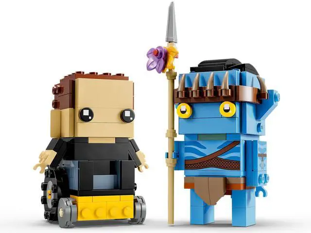 Alt view image 3 of 5 - international version Avatar Series 40554 Jake Sully & his Avatar Number of parts 246 Suitable for age 10+ toy building blocks