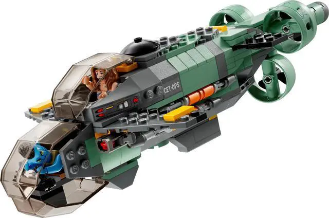Alt view image 3 of 5 - international version Avatar Series 75577 Mako Submarine Number of parts 553 Suitable for age 9+ toy building blocks