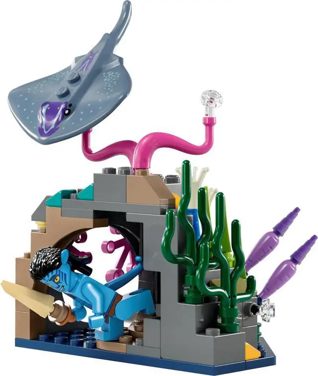 Alt view image 4 of 5 - international version Avatar Series 75577 Mako Submarine Number of parts 553 Suitable for age 9+ toy building blocks
