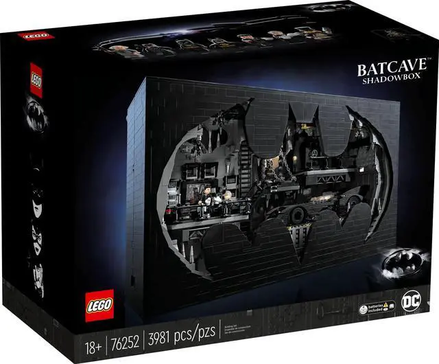 Alt view image 2 of 5 - international version Batman Series 76252 Batcave  Shadow Box Number of parts 3981 Suitable for age 18+ toy building blocks