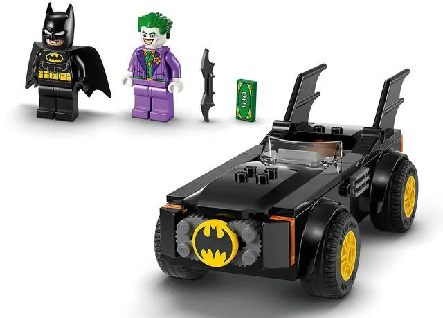Alt view image 3 of 7 - international version Batman Series 76264 Batmobile Pursuit: Batman vs. The Joker Number of parts 54 Suitable for age 4+ toy building blocks