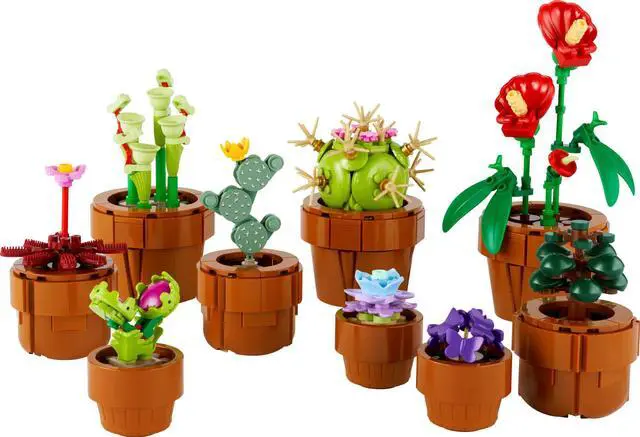 Main image of international version BOTANICALS Series 10329 Tiny Plants Number of parts 758 Suitable for age 18+ toy building blocks