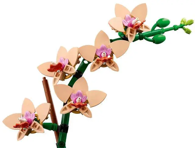 Alt view image 4 of 5 - international version BOTANICALS Series 10343 Mini Orchid Number of parts 274 Suitable for age 18+ toy building blocks