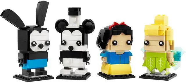 Main image of international version BrickHeadz Series 40622 Disney 100th Celebration Number of parts 501 Suitable for age 10+ toy building blocks
