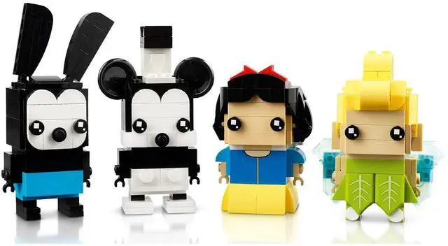 Alt view image 3 of 5 - international version BrickHeadz Series 40622 Disney 100th Celebration Number of parts 501 Suitable for age 10+ toy building blocks