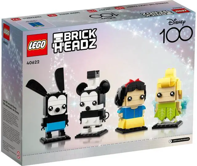 Alt view image 4 of 5 - international version BrickHeadz Series 40622 Disney 100th Celebration Number of parts 501 Suitable for age 10+ toy building blocks