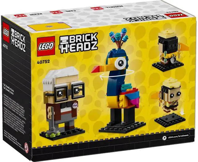 Alt view image 5 of 5 - international version BrickHeadz Series 40752 Carl, Russell & Kevin Number of parts 308 Suitable for age 10+ toy building blocks