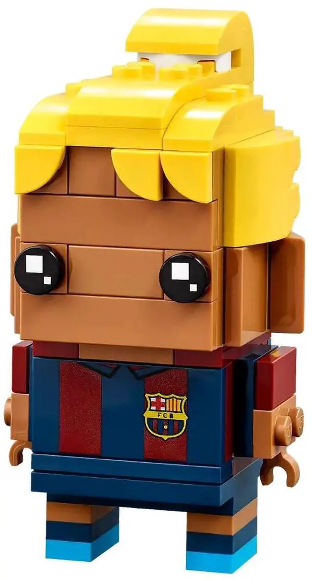 Alt view image 4 of 5 - international version BrickHeadz Series 40542 FC Barcelona Go Brick Me Number of parts 530 Suitable for age 10+ toy building blocks