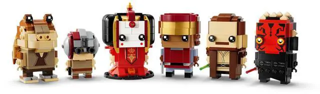 Alt view image 3 of 5 - international version BrickHeadz Series 40676 The Phantom Menace Number of parts 732 Suitable for age 10+ toy building blocks