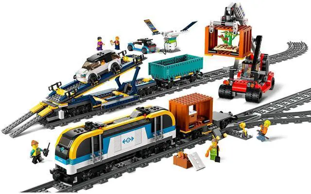 Alt view image 3 of 5 - international version city Series 60336 Freight Train Number of parts 1153 Suitable for age 7+ toy building blocks