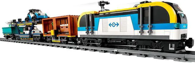 Alt view image 4 of 5 - international version city Series 60336 Freight Train Number of parts 1153 Suitable for age 7+ toy building blocks