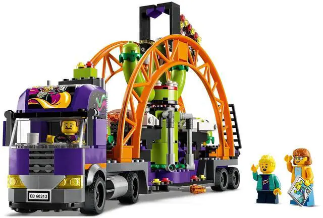 Alt view image 3 of 5 - international version city Series 60313 Space Ride Amusement Truck Number of parts 433 Suitable for age 6+ toy building blocks