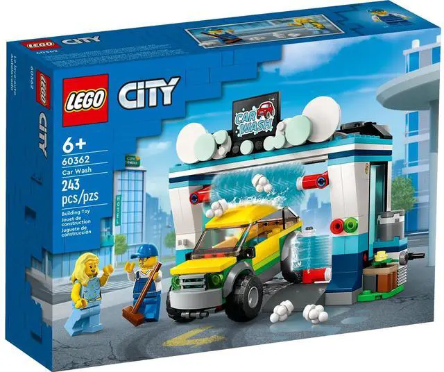Alt view image 2 of 5 - international version city Series 60362 Car Wash Number of parts 243 Suitable for age 6+ toy building blocks