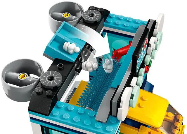 Alt view image 5 of 5 - international version city Series 60362 Car Wash Number of parts 243 Suitable for age 6+ toy building blocks