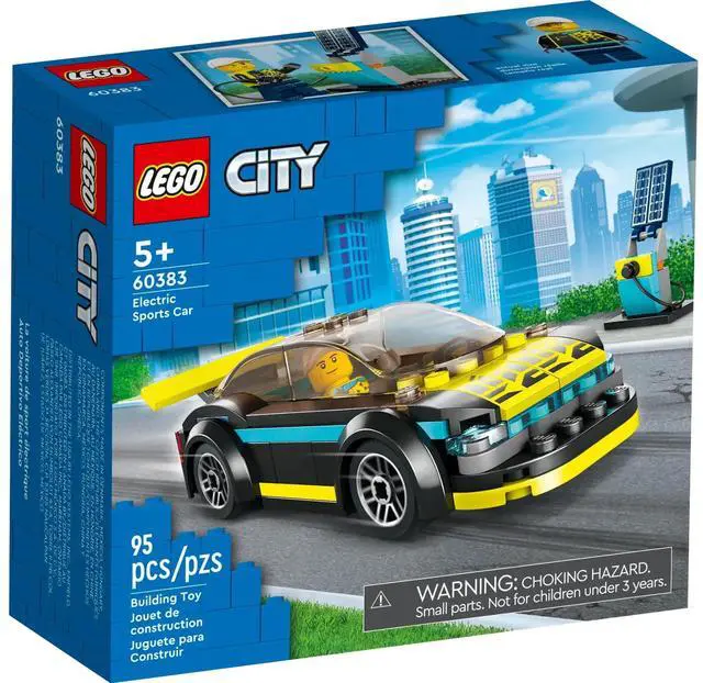 Alt view image 2 of 5 - international version city Series 60383 Electric Sports Car Number of parts 95 Suitable for age 5+ toy building blocks