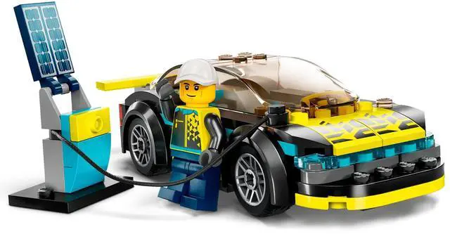 Alt view image 3 of 5 - international version city Series 60383 Electric Sports Car Number of parts 95 Suitable for age 5+ toy building blocks