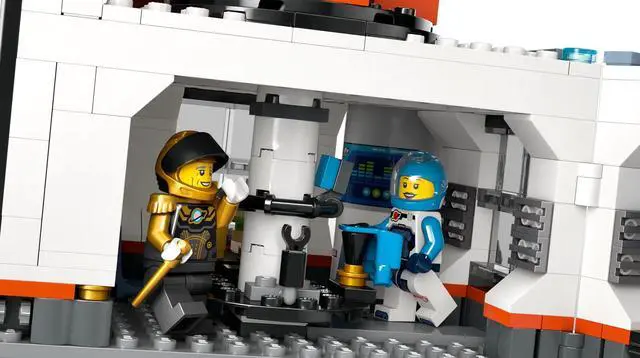 Alt view image 4 of 5 - international version city Series 60434 Space Base and Rocket Launchpad Number of parts 1422 Suitable for age 8+ toy building blocks