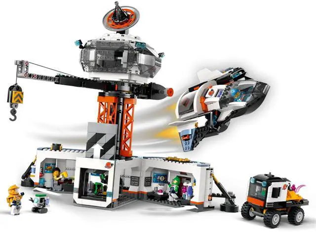Alt view image 3 of 5 - international version city Series 60434 Space Base and Rocket Launchpad Number of parts 1422 Suitable for age 8+ toy building blocks