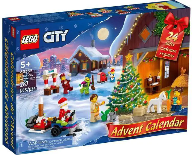 Alt view image 2 of 5 - international version city Series 60352 LEGO® City Advent Calendar Number of parts 287 Suitable for age 5+ toy building blocks