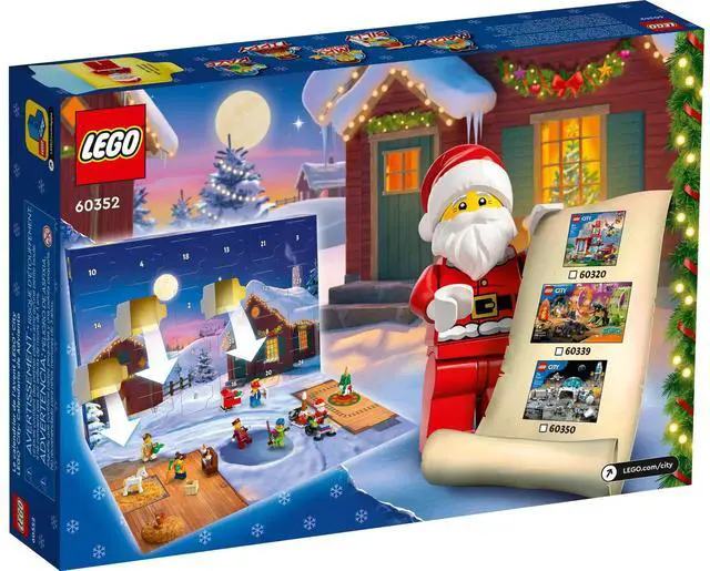 Alt view image 5 of 5 - international version city Series 60352 LEGO® City Advent Calendar Number of parts 287 Suitable for age 5+ toy building blocks