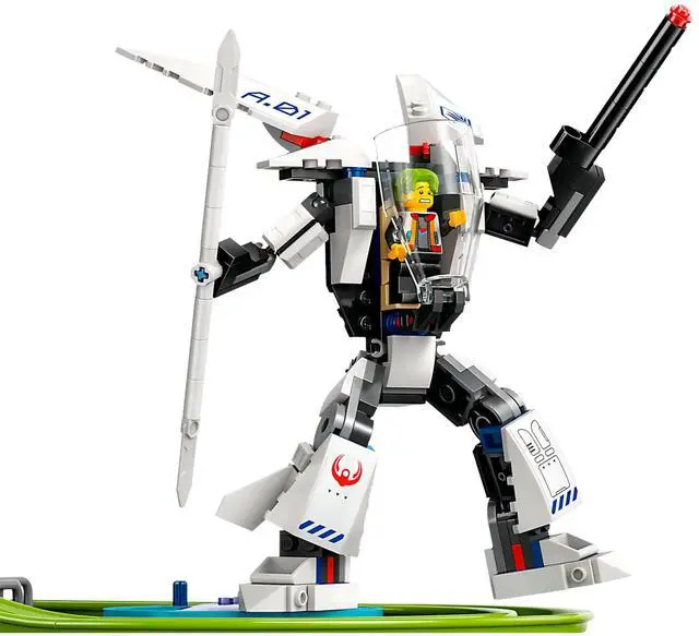 Alt view image 4 of 5 - international version city Series 60421 Robot World Roller-Coaster Park Number of parts 986 Suitable for age 8+ toy building blocks