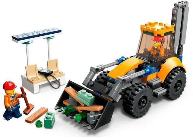 Alt view image 3 of 5 - international version city Series 60385 Construction Digger Number of parts 148 Suitable for age 5+ toy building blocks