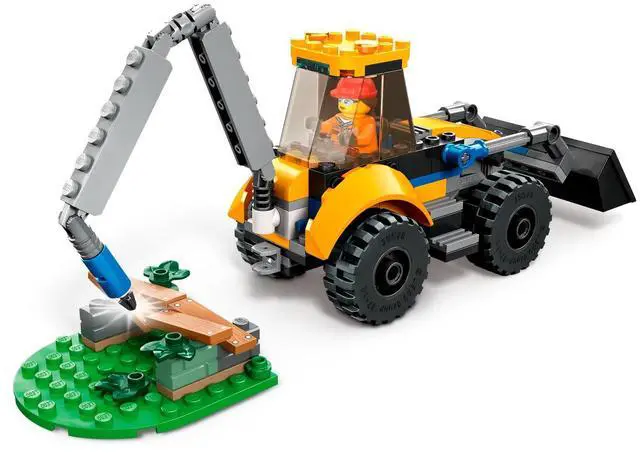 Alt view image 5 of 5 - international version city Series 60385 Construction Digger Number of parts 148 Suitable for age 5+ toy building blocks