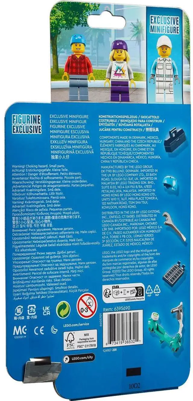 Alt view image 3 of 3 - international version city Series 40526 Electric Scooters & Charging Dock Number of parts 50 Suitable for age 6+ toy building blocks