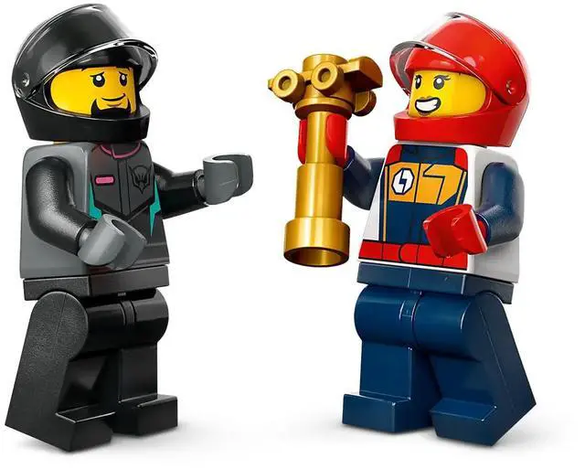 Alt view image 4 of 7 - international version city Series 60382 Vet Van Rescue Number of parts 58 Suitable for age 4+ toy building blocks