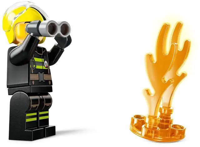 Alt view image 5 of 7 - international version city Series 60411 Fire Rescue Helicopter Number of parts 85 Suitable for age 5+ toy building blocks