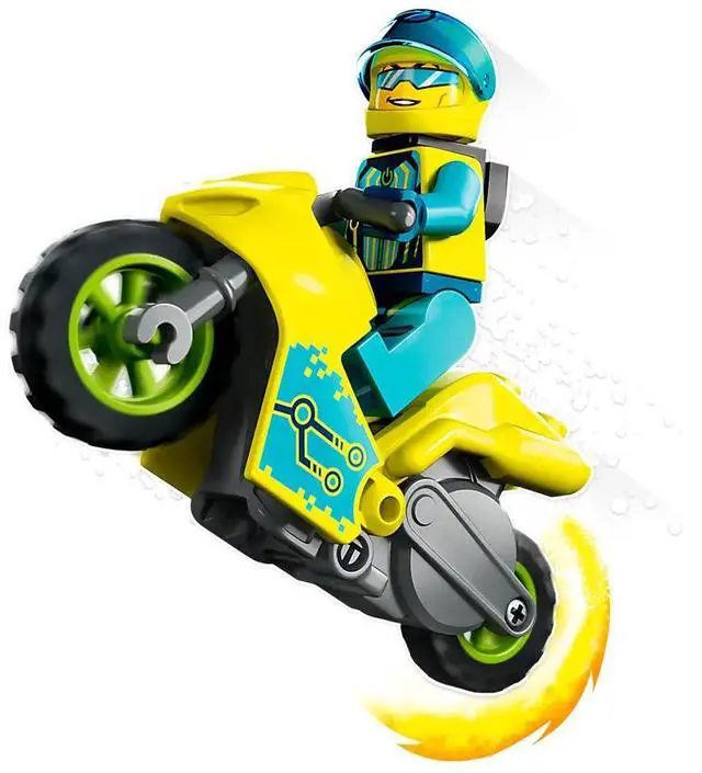 Alt view image 5 of 7 - international version city Series 60358 Cyber Stunt Bike Number of parts 13 Suitable for age 5+ toy building blocks
