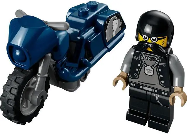 Main image of international version city Series 60331 Touring Stunt Bike Number of parts 10 Suitable for age 5+ toy building blocks