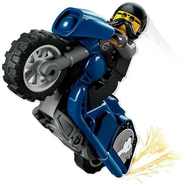 Alt view image 3 of 7 - international version city Series 60331 Touring Stunt Bike Number of parts 10 Suitable for age 5+ toy building blocks